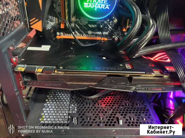 Видеокарта Asus rog strix gtx 1070 8gb ddr5 Чебоксары - изображение 1