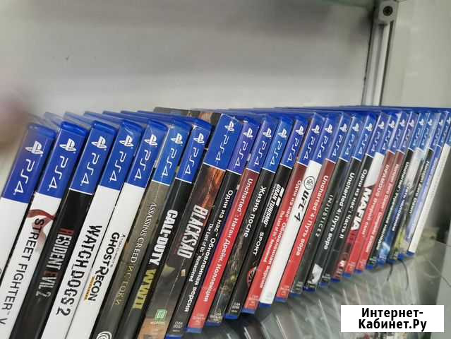 Игровые диски на PS4 в ассортименте Новокузнецк - изображение 1