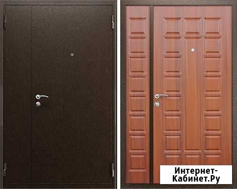 Входная двухстворчатая дверь Мытищи - изображение 1