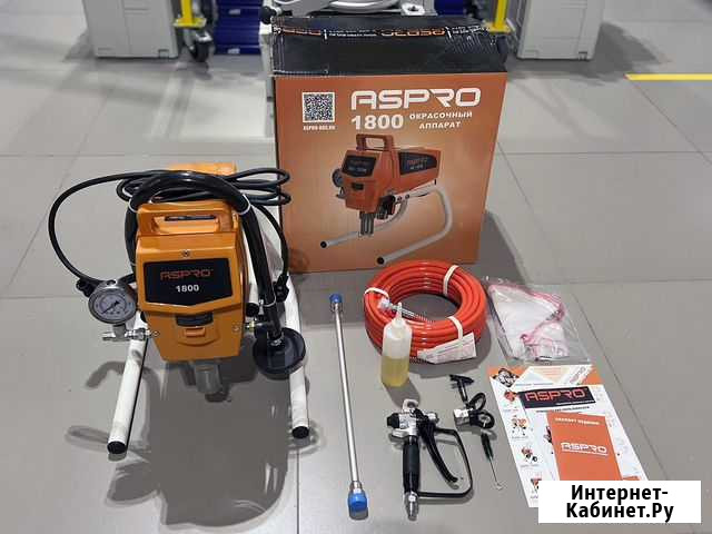 Безвоздушный окрасочный аппарат - aspro-1800 Вологда - изображение 1