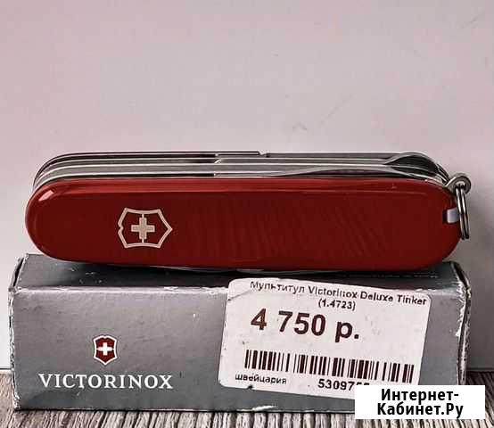 Нож мультитул Victorinox Deluxe Tinker 1.4723 новы Чебоксары - изображение 1
