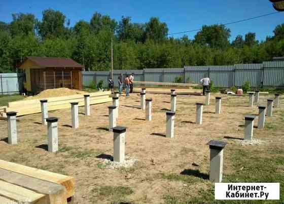 Фундамент на жб сваях под ключ / Жб сваи Всеволожск