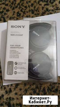 Наушники Sony mdr-zx310ap Челябинск - изображение 1
