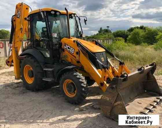 Экскаватор-погрузчик JCB аренда смена Москва