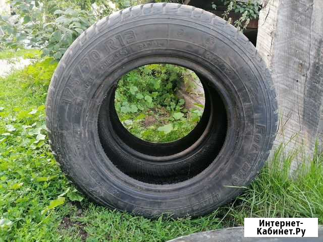 Продам шины летние 175/70R13 Майма - изображение 1