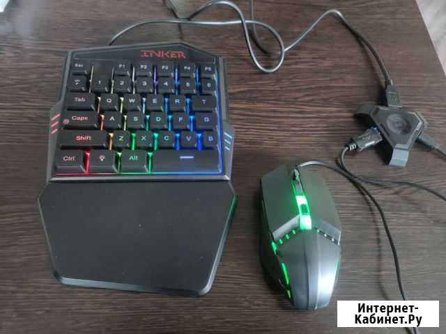 Комплект клавиатура и мышь беспроводные для игр на Ачинск - изображение 1