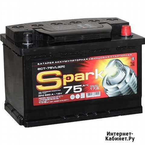 Продам новый аккумулятор spark 75 Омск - изображение 1
