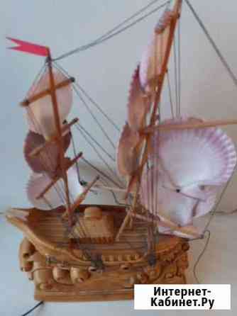 Корабль из ракушек Омск