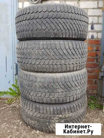 R19, 265/50. Continental Conti Ice Contact, 4шт Пермь - изображение 1