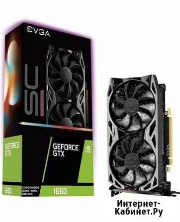 Evga GeForce GTX 1660 новая Воронеж - изображение 1