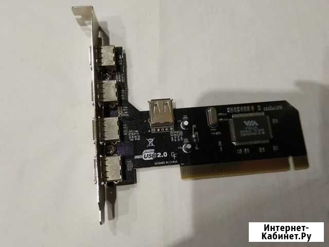 Контроллер USB 2.0 PCI VIA 6212 Пермь - изображение 1