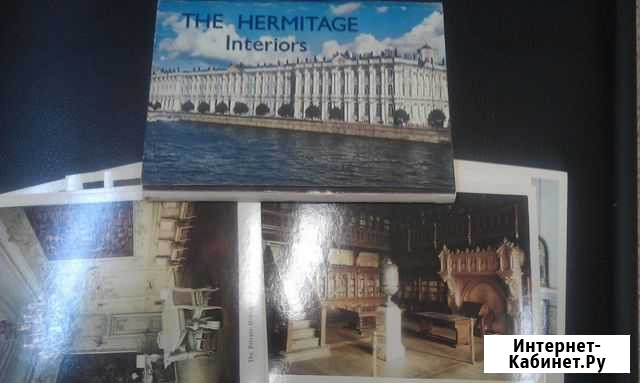 Набор открыток THE hermitage Interiors 1980 год Кондратово - изображение 1