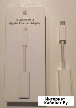 Адаптер Apple Thunderbolt -Gigabit Ethernet A1433 Химки - изображение 1