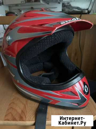Шлем велосипедный enduro/freeride Петропавловск-Камчатский - изображение 1