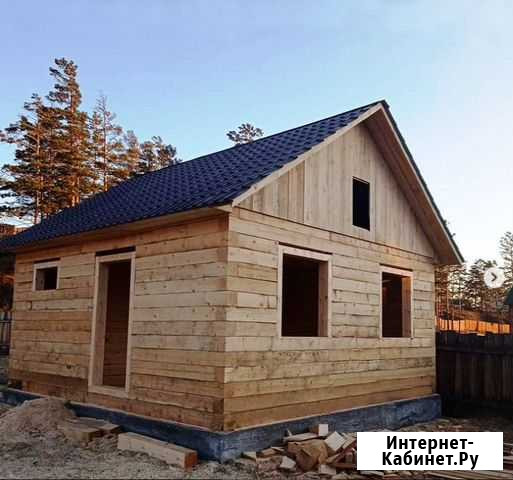 Комплект бани Хангай №802 6х6 м. Крыша. Кровля Чита - изображение 1