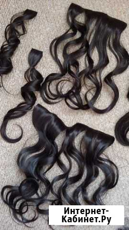 Волосы для наращивания локоны шиньон Томск - изображение 1
