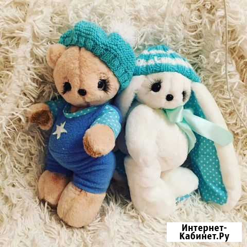 Игрушки зайчик,мишка Р/Р Ставрополь - изображение 1