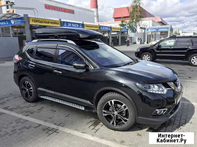 Автобокс Inno NEW shadow 16 черный 440л Белый Яр - изображение 1
