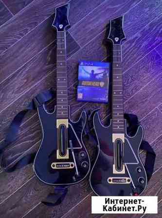 Guitar hero live ps4 2 гитары (полный комплект) Хабаровск