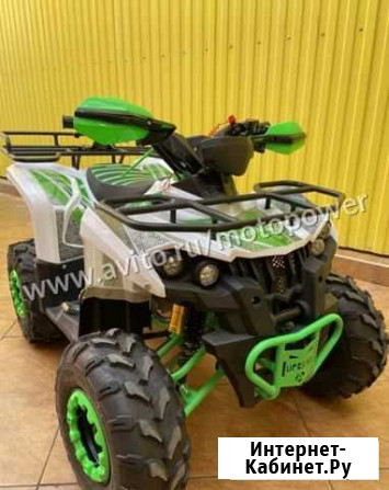Квадроцикл Motoland Raptor 125 зеленый Якутск - изображение 1