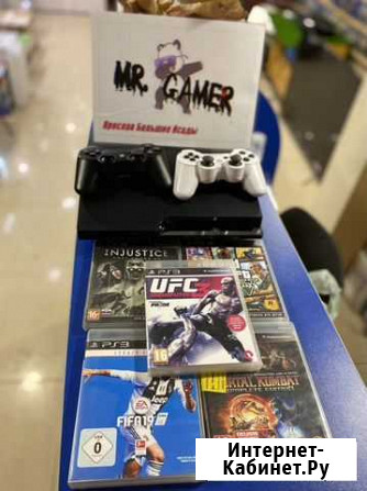 Sony PS3 slim Кастом(58игр) Астрахань - изображение 1