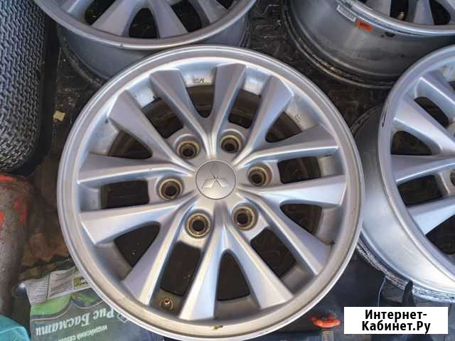 Родные диски на Mitsubishi pajero sport 2 Удачный - изображение 1