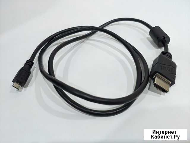 Кабель hdmi-micro usb Сыктывкар - изображение 1