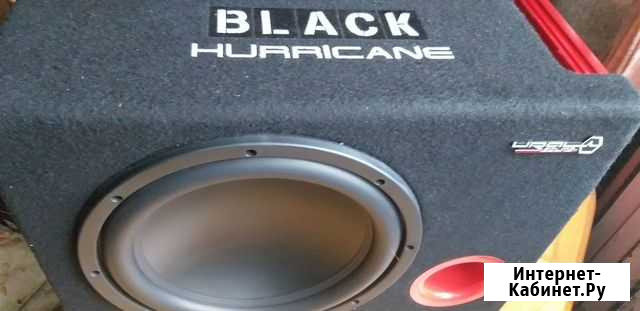 Активный сабвуфер урал black hurricane 12 D Тула - изображение 1