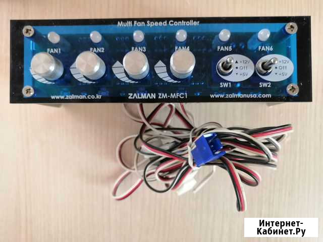 Регулятор оборотов вентилятора zalman ZM-MFC1 Хабаровск - изображение 1