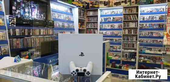 Playstation 4 Pro 1TB белая бу Иваново