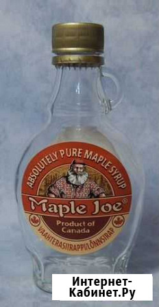 Бутылка из-под сиропа «Maple Joe», Франция Выборг - изображение 1