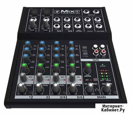 Новый микшер Mackie Mix8. Гарантия. Доставка Таганрог - изображение 1