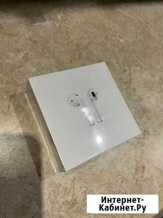 Наушники apple airpods 2 оригинал новые в плёнке Иваново - изображение 1