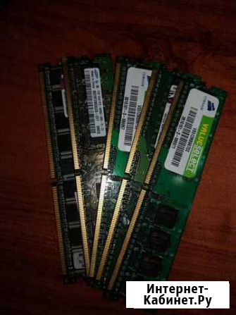 DDR2 (1Gb, 512 Mb - 3 шт) DDR 512 Mb - 1 шт Горячий Ключ - изображение 1