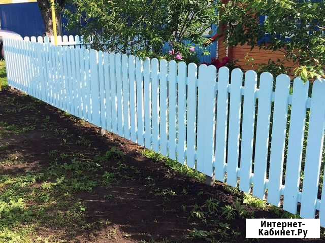 Забор дерево Токсово - изображение 1
