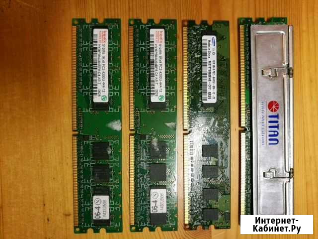 Комплект Оперативная память DDR2 Лесосибирск - изображение 1