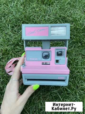 Polaroid Cool Cam 600 pink & grey Челябинск - изображение 1