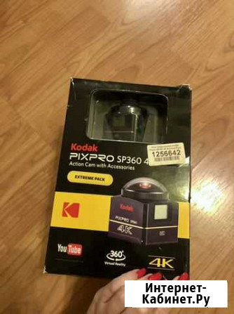 Экшн-камера Kodak pixpro SP360 4K с упаковкой Самара - изображение 1