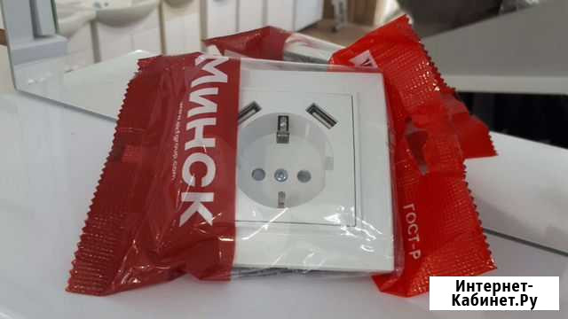 Розетка EKF ERR16-028-100-2USB Кумертау - изображение 1