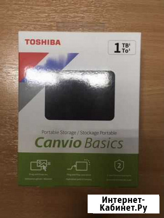 Переносной жесткий диск Toshiba (1 тб) Хасавюрт - изображение 1