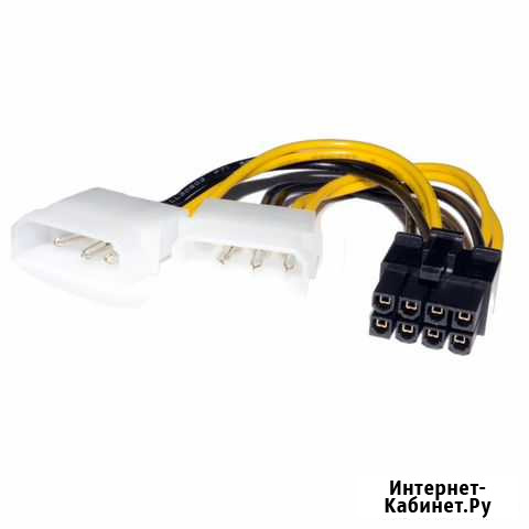 Переходник 2 molex - ATX 8pin (дополнительное пита Оренбург - изображение 1