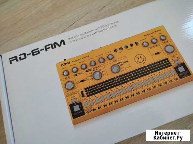 Аналоговая драм-машина behringer RD-6 цвет: жёлтый Мытищи - изображение 1