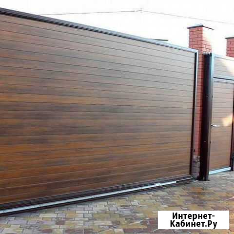 Откатные ворота под ключ Казань - изображение 1