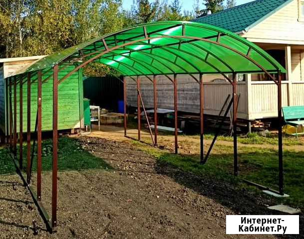 Навес Усиленный Комфорт - Плюс - 6 3,65х6,0 Апрелевка - изображение 1