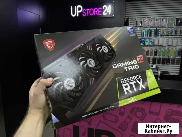 Видеокарта MSI GeForce RTX 3080 Gaming Z Trio Москва - изображение 1