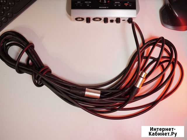 Микрофоный кабель xlr-xlr 9m Абакан - изображение 1