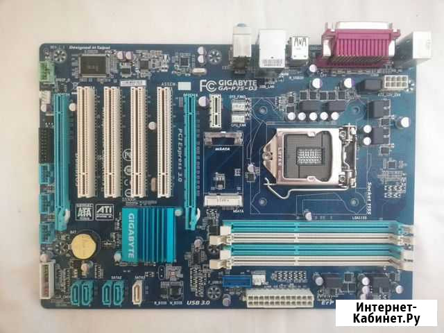 Gigabyte GA-P75-D3 LGA 1155 Архангельск - изображение 1
