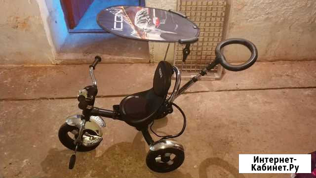 Детский трёхколёсный прогулочный велосипед Чопер Рязань - изображение 1