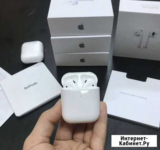 Беспроводные наушники airpods 2 Бузулук - изображение 1