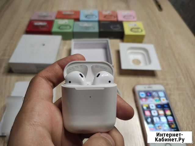 AirPods2 и PRO - новые Астрахань - изображение 1
